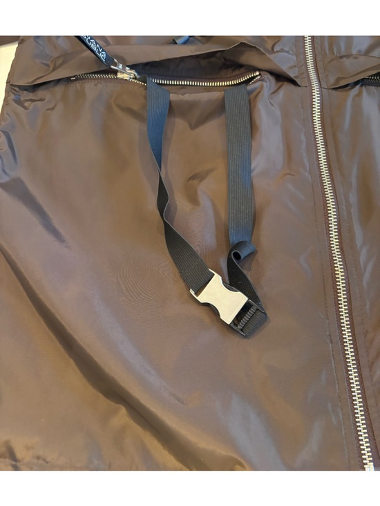 Banana Republic Men's Small  Brown Hooded Windbreaker - Picture 12 of 15